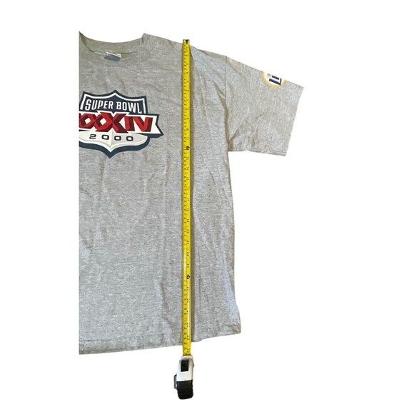 VTG Miller Lite Super Bowl XXXIV 34 2000 NFL Football T Shirt Men’s XL - Picture 5 of 7
